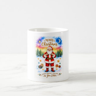 Sarkastischer lustiger Weihnachtsbecher Kaffeetasse