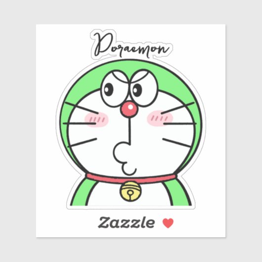 Sarkastischer Mini Doraemon Aufkleber (Blatt)
