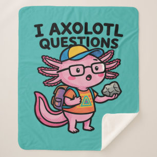 Sarkastischer Nerd Axolotl I Axolotl Fragen Meme Sherpadecke