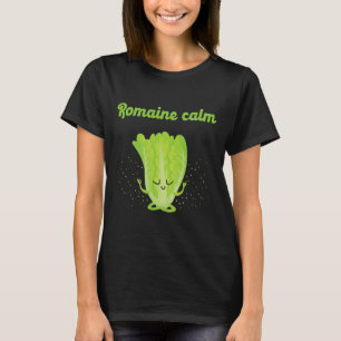 Sarkastischer Römersalat Ruhiger Zen-Yoga-Friedlic T-Shirt