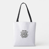 sarkastischer Spruch Tasche (Rückseite)