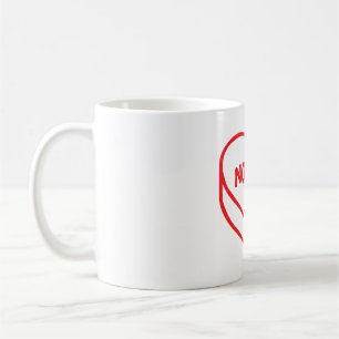 Sarkastischer süßer Ausdruck Kein Danke Candy Hear Kaffeetasse