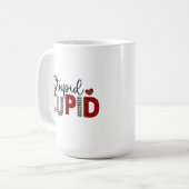 Sarkastischer Valentinstag Kaffeetasse (Vorderseite Links)
