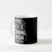 Sarkastischer Vater - kein Morgen Kaffeetasse (Vorderseite Links)