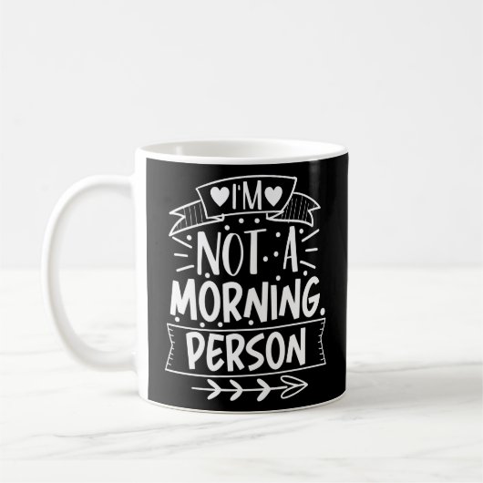 Sarkastischer Vater - kein Morgen Kaffeetasse (Links)