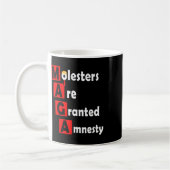 Sarkastisches Anti-Trump-Protest-Design Kaffeetasse (Links)