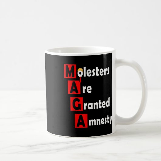 Sarkastisches Anti-Trump-Protest-Design Kaffeetasse (Rechts)