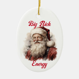 Sarkastisches Dirty-Santa-Geschenk Lustige große N Keramik Ornament