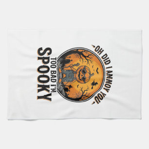 Sarkastisches Halloween-Shirt Lustiger Gespensterf Geschirrtuch
