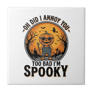 Sarkastisches Halloween-Shirt Lustiger verlassener Fliese