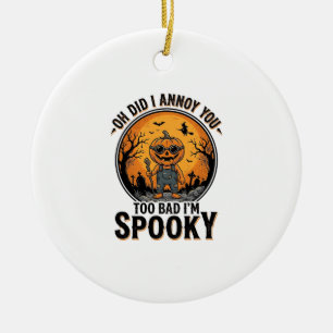 Sarkastisches Halloween-Shirt Lustiger verlassener Keramik Ornament