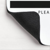 Sarkastisches Kommentar-Laden Mousepad (Ecke)