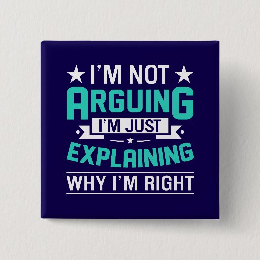 Sarkastisches lustiges Zitat-Design Button (Vorderseite)