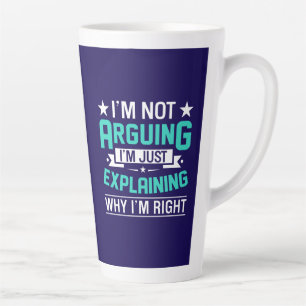 Sarkastisches Lustiges Zitat-Design Milchtasse
