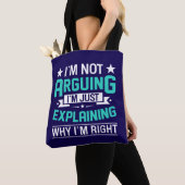 Sarkastisches lustiges Zitat-Design Tasche (Von Nahem)