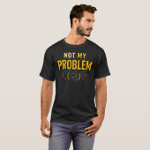 Sarkastisches Minimal-Humordesign T-Shirt (Vorne ganz)
