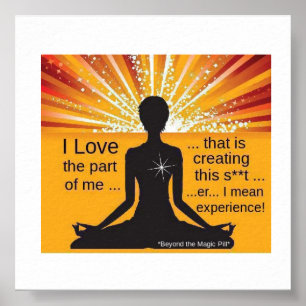 Sarkastisches motivierend Plakat