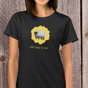 Sarkastisches Schaf – Redest du mit mir? T-Shirt