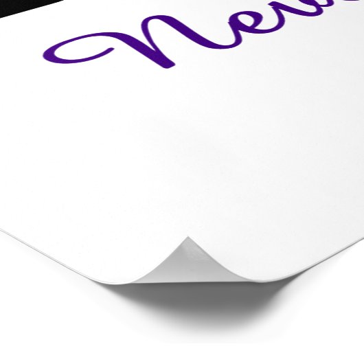 Sarkoidose Bewusstsein und Inspiration Poster (Ecke)