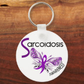 Sarkoidose BUTTERFLY 3.1 Schlüsselanhänger (Vorderseite)