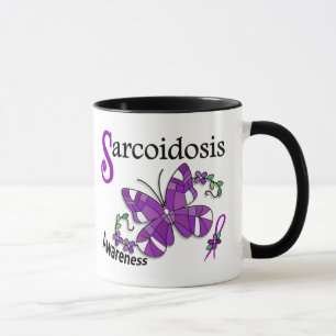Sarkoidosis des Buntglas-Schmetterlings-2 Tasse