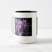 Sarkoidosis-feenhafte Kaffee-Tasse Zweifarbige Tasse (Vorderseite Links)