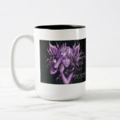 Sarkoidosis-feenhafte Kaffee-Tasse Zweifarbige Tasse (Links)