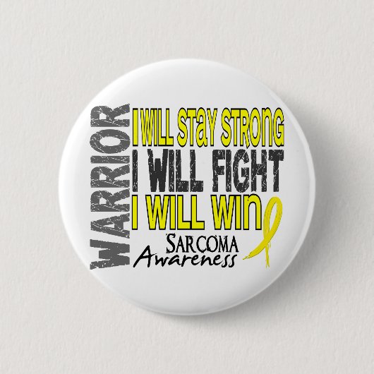 Sarkom-Krieger Button (Vorderseite)