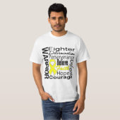 Sarkom-Kriegers-Collage T-Shirt (Vorne ganz)