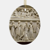 Sarkophag der Musen, römisch (Marmor) Keramik Ornament (Rechts)