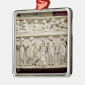 Sarkophag der Musen, römisch (Marmor) Silbernes Ornament (Links)