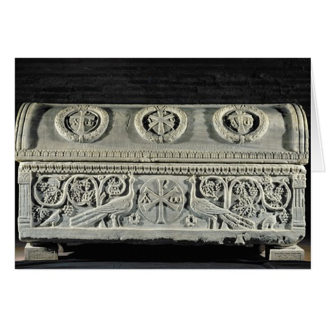 Sarkophag des Bischofs Theodore (Vorderseite (Horizontal))