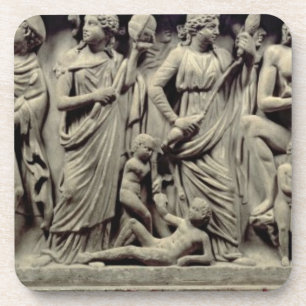 Sarkophag mit der Entlastung, die PROMETHEUS und t Getränkeuntersetzer