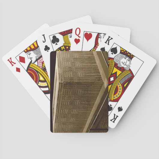 Sarkophag von Abu Hinterwelle (Kalkstein) (sehen Spielkarten (Rückseite)