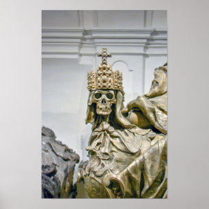 Sarkophag von Kaiser Karl VI., Wien, Österreich Poster