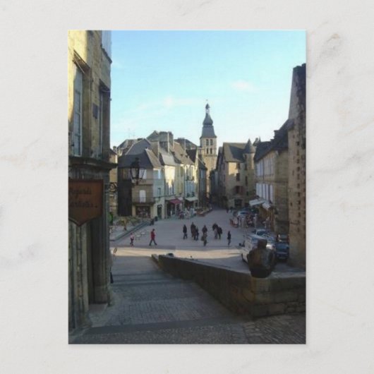 Sarlat Postkarte (Vorderseite)