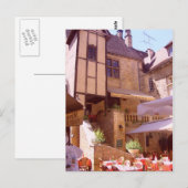 Sarlat Postkarte (Vorne/Hinten)
