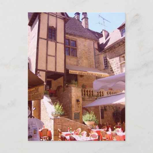 Sarlat Postkarte (Vorderseite)