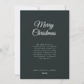 Sarmale und Chill Weihnachtskarte Feiertagskarte (Rückseite)