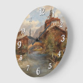 Sarnen - Emil Barbarini Große Wanduhr (Winkel)