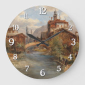 Sarnen - Emil Barbarini Große Wanduhr (Vorderseite)
