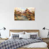 Sarnen - Emil Barbarini Leinwanddruck (Insitu (Schlafzimmer))