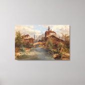 Sarnen - Emil Barbarini Leinwanddruck (Vorderseite)