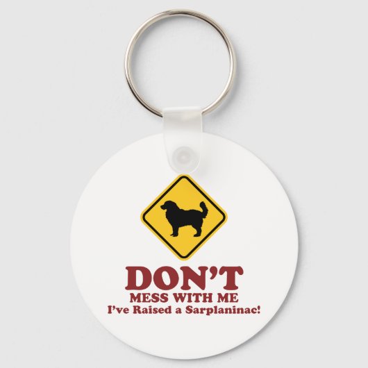 Sarplaninac Schlüsselanhänger (Vorderseite)