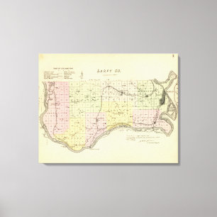 Sarpy Landkreis, Nebraska Leinwanddruck
