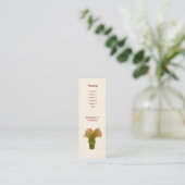 Sarracenia Pitcher-Pflanze Mini Visitenkarte (Stehend Vorderseite)