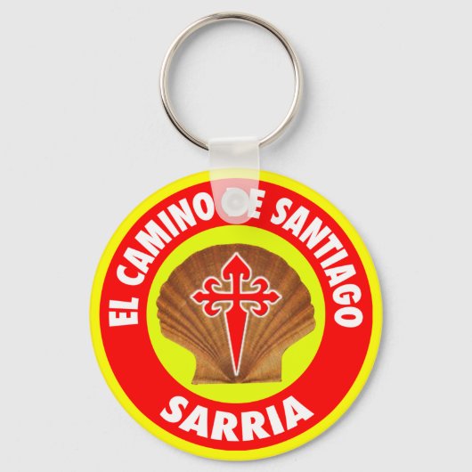 Sarria Schlüsselanhänger (Vorderseite)