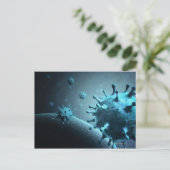 SARS Coronavirus Postkarte (Stehend Vorderseite)