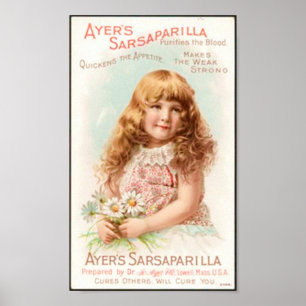 Sarsaparilla Medicine Poster