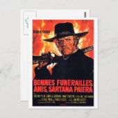 SARTANA POSTCARD POSTKARTE (Vorne/Hinten)